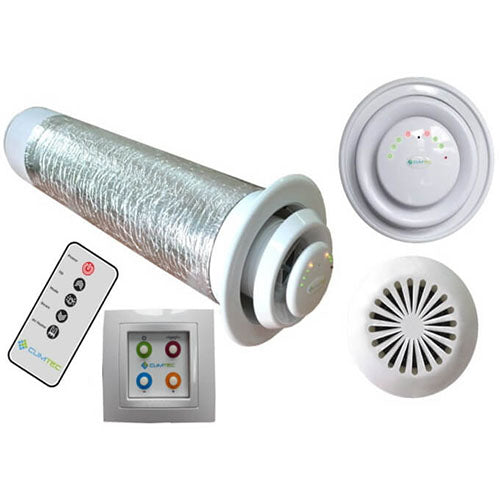 Seinale Paigaldatav Soojuse Taaskasutusseade Climtec RD-125 Standard